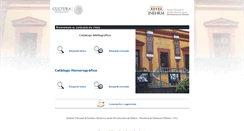 Desktop Screenshot of biblioteca.inehrm.gob.mx